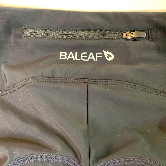 Baleaf Padded Seat Bike Leggings Zipper 0521B03 - Picture 3 of 10